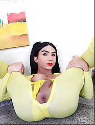 Gorgeous shemale prostitutes love to take the cock in mouth so much